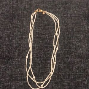 J crew “pearl” necklace